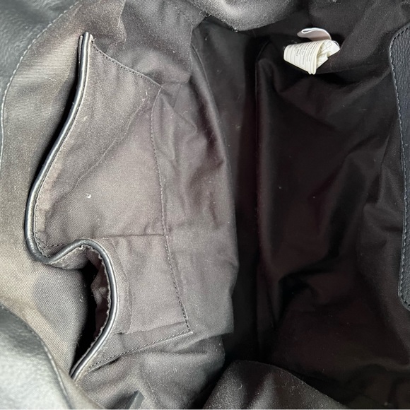 BANANA REPUBLIC ivory and black leather bag - Picture 12 of 13